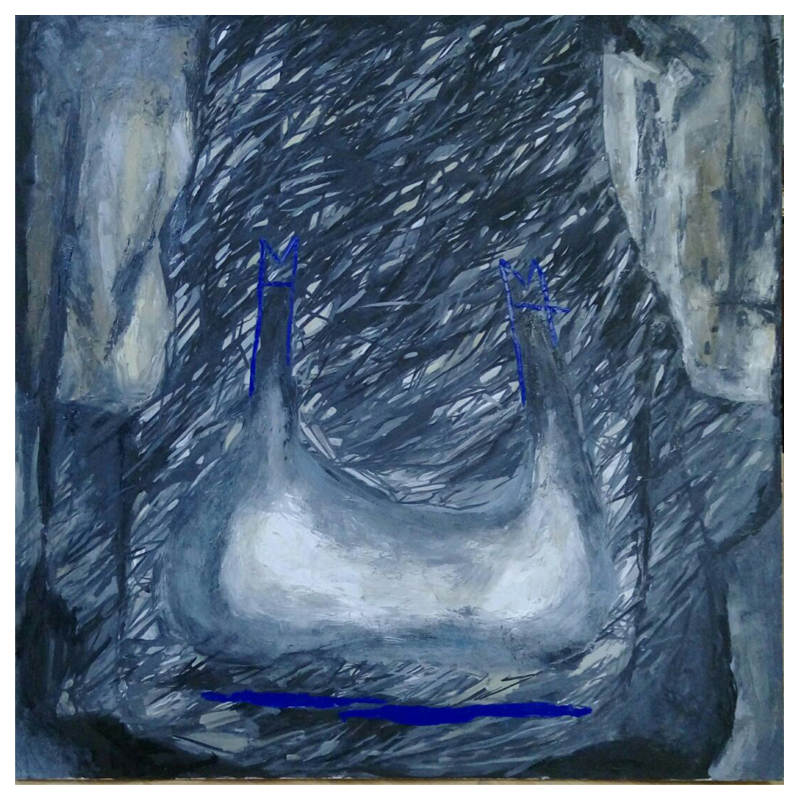 Картина Blue Abstract Still Life Синий в Волгограде | Loft Concept 