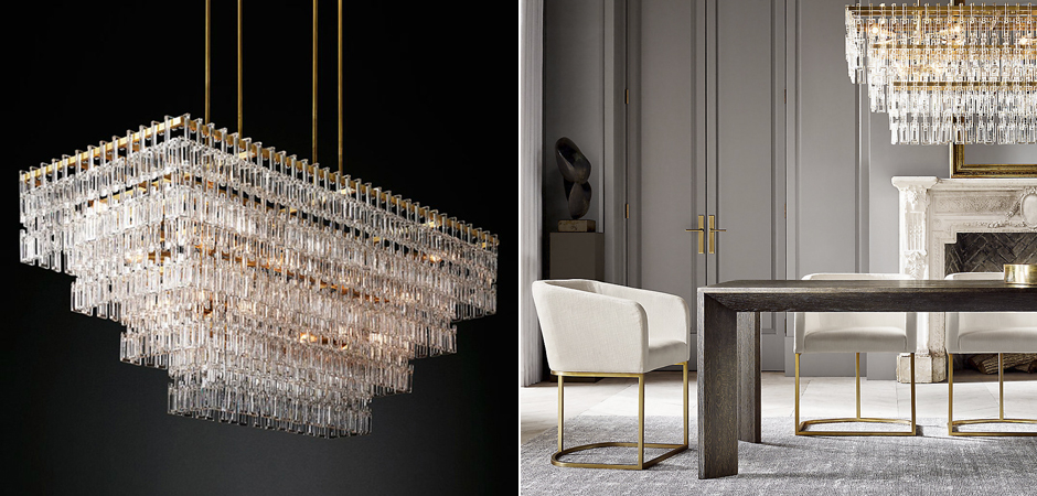 Люстра Marignan Linear Chandelier Люстра Marignan Linear Chandelier - Loft-Concept в Волгограде