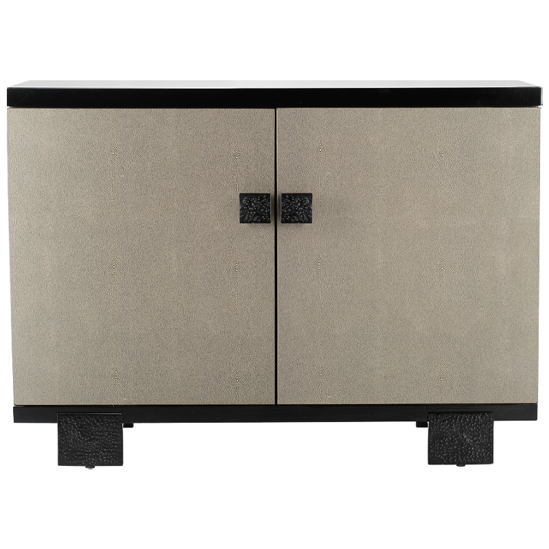 Комод Charles Stingray Texture Chest Of Drawers Черный Серый Комод Charles Stingray Texture Chest Of Drawers Черный Серый в Волгограде | Loft Concept
