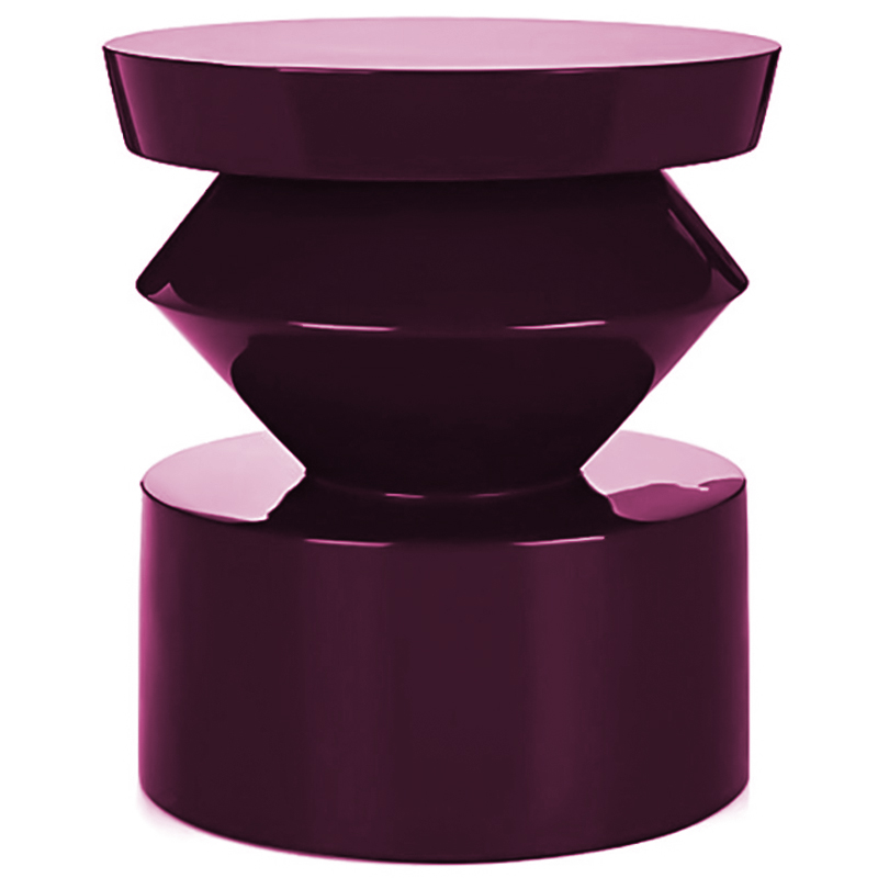Приставной столик UMA SIDE TABLE Purple Пурпурный Приставной столик UMA SIDE TABLE Purple Пурпурный в Волгограде | Loft Concept