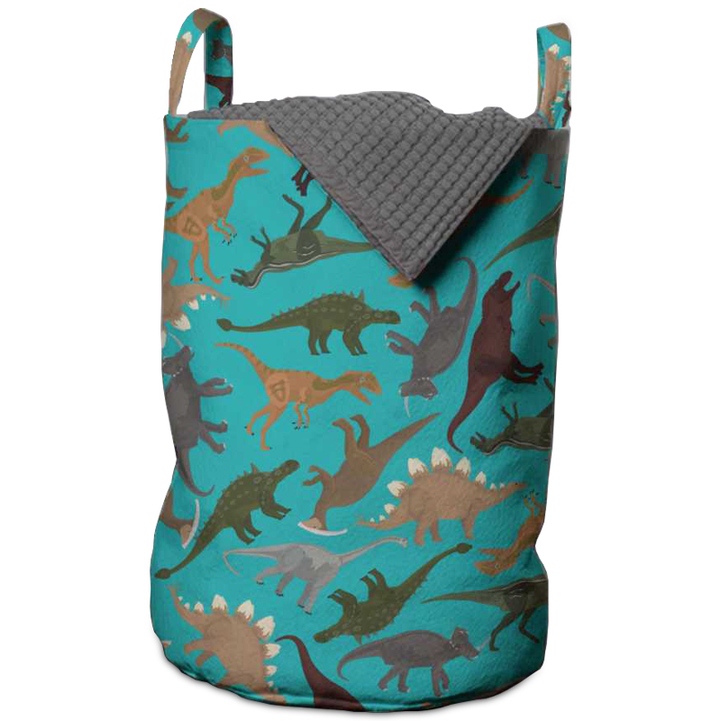 Корзина Turquoise Dinosaurs Basket Мульти Корзина Turquoise Dinosaurs Basket Мульти в Волгограде | Loft Concept