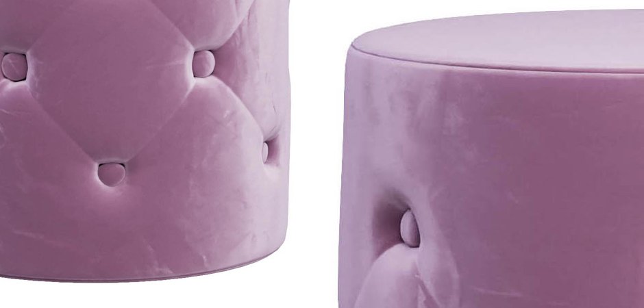 Пуф Capitone Pink Пуф Capitone Pink - Loft-Concept в Волгограде