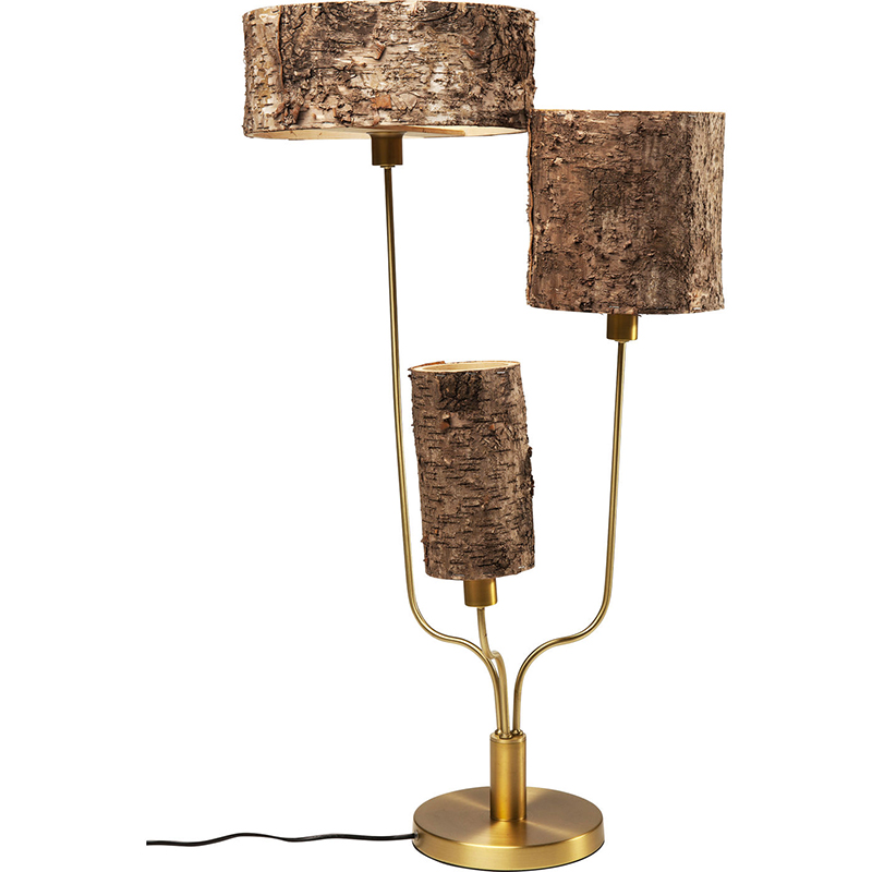 Настольная лампа Log Lampshades Золотой Древесина Настольная лампа Log Lampshades Золотой Древесина в Волгограде | Loft Concept