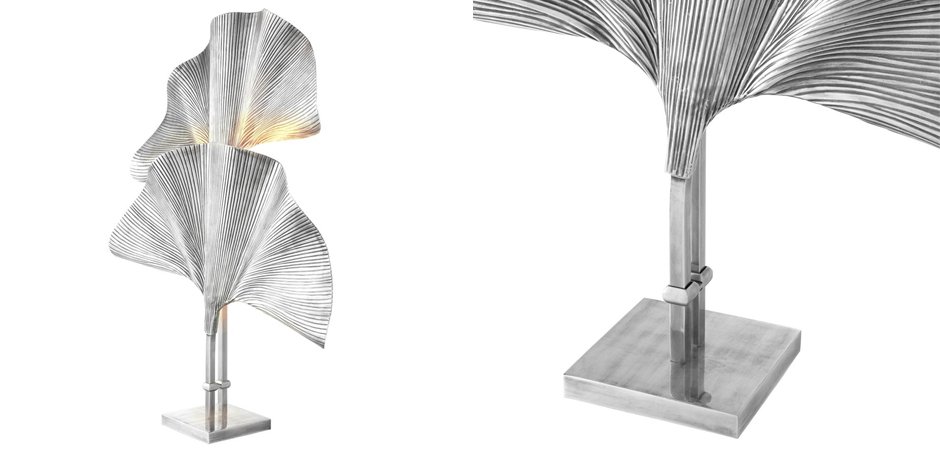 Настольная лампа Table Lamp Las Palmas Silver Настольная лампа Table Lamp Las Palmas Silver - Loft-Concept в Волгограде