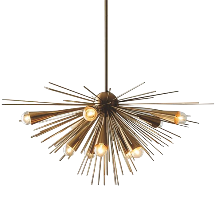 Люстра Luxury Copper Metal Thorn Pendant Lights Латунь Люстра Luxury Copper Metal Thorn Pendant Lights Латунь в Волгограде | Loft Concept