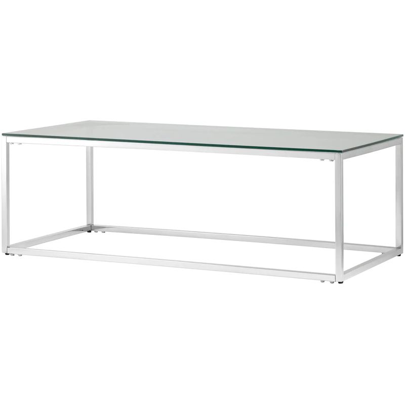 Столик кофейный Cassiani Collection Silver Серебряный Прозрачное Стекло Столик кофейный Cassiani Collection Silver Серебряный Прозрачное Стекло в Волгограде | Loft Concept
