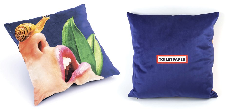 Подушка Seletti Cushion Snail Toiletpaper Подушка Seletti Cushion Snail Toiletpaper - Loft-Concept в Волгограде