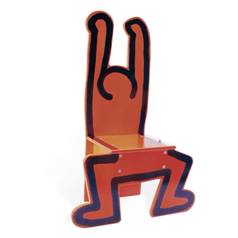 Детский стул Chaise Keith Haring Dancer Vilac Красный Красный Детский стул Chaise Keith Haring Dancer Vilac Красный Красный в Волгограде | Loft Concept