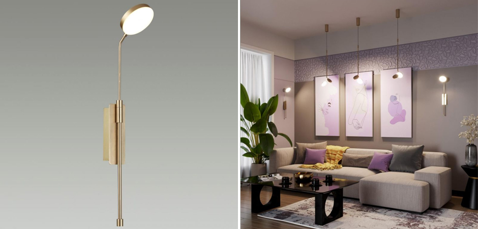 Бра Maxine Light Золотое Бра Maxine Light Золотое - Loft-Concept в Волгограде