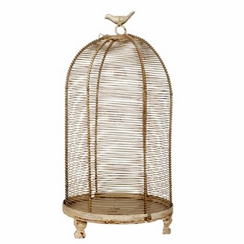 Аксессуар клетка для птиц Birdcage Бежевый Аксессуар клетка для птиц Birdcage Бежевый в Волгограде | Loft Concept