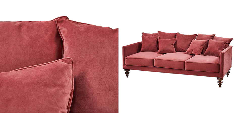 Диван Graceful Details Sofa Crimson - фото №1