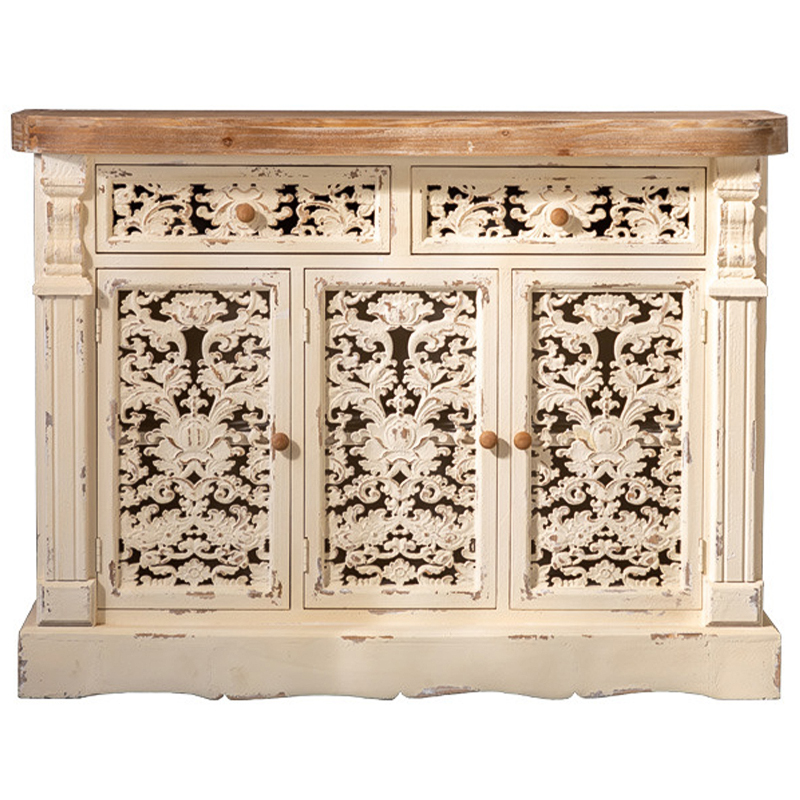 Комод Amorette Chest of Drawers Древесина Бежевый Комод Amorette Chest of Drawers Древесина Бежевый в Волгограде | Loft Concept