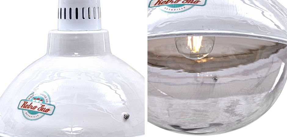 Подвесной светильник Visor Loft White Pendant Подвесной светильник Visor Loft White Pendant - Loft-Concept в Волгограде