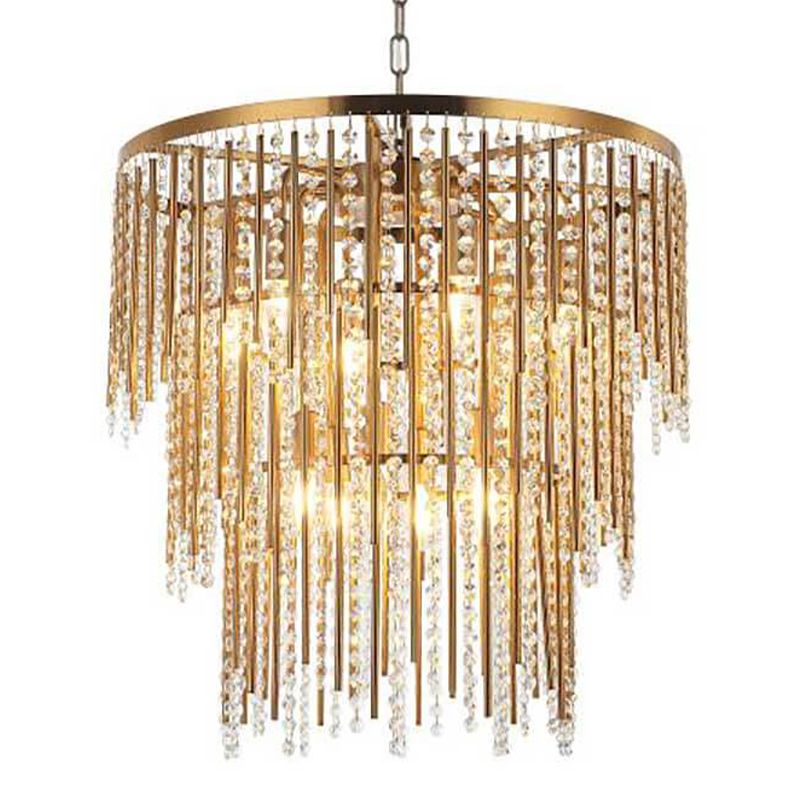 Люстра Crystal Wind Chimes Bronze Chandelier Бронза Прозрачный Люстра Crystal Wind Chimes Bronze Chandelier Бронза Прозрачный в Волгограде | Loft Concept