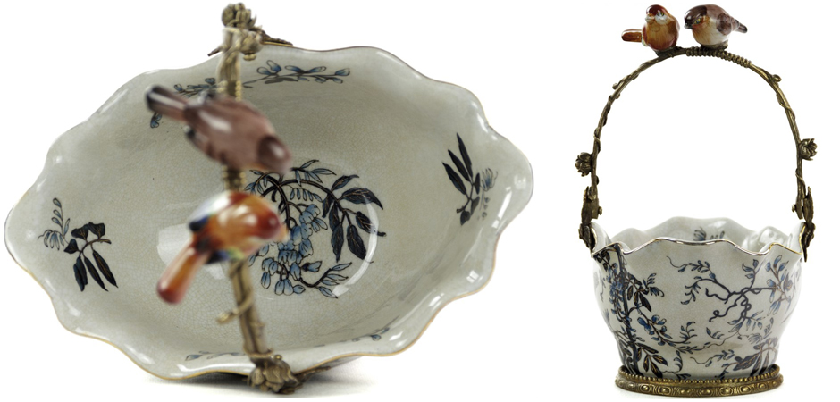 Чаша Basket with Birds on Handle Чаша Basket with Birds on Handle - Loft-Concept в Волгограде