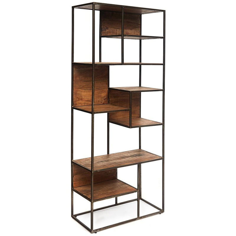 Стеллаж Loft Acacia Shelving small Древесина Черный Стеллаж Loft Acacia Shelving small Древесина Черный в Волгограде | Loft Concept