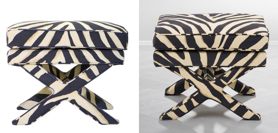 Оттоманка Ottoman Cordoba Zebra Оттоманка Ottoman Cordoba Zebra - Loft-Concept в Волгограде