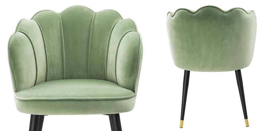 Стул Eichholtz Dining Chair Bristol pistache green Стул Eichholtz Dining Chair Bristol pistache green - Loft-Concept в Волгограде