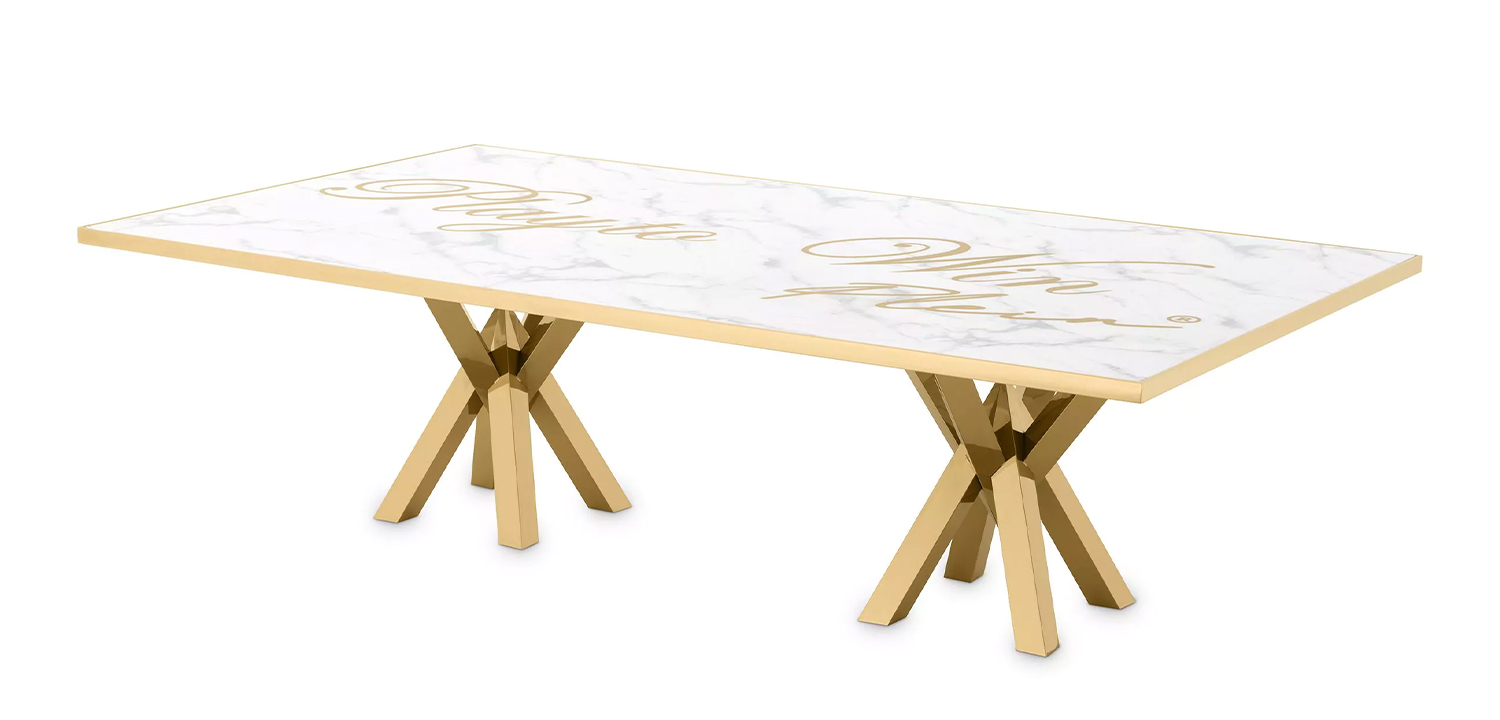 Обеденный стол Philipp Plein Dining Table Play - фото №2