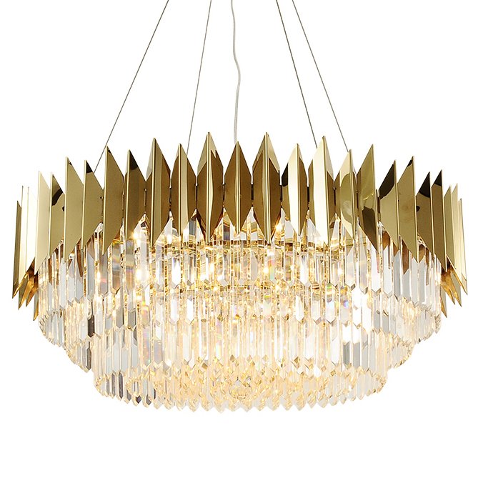 Подвесной светильник KEBO KING CHANDELIER Латунь Прозрачное Стекло Подвесной светильник KEBO KING CHANDELIER Латунь Прозрачное Стекло в Волгограде | Loft Concept