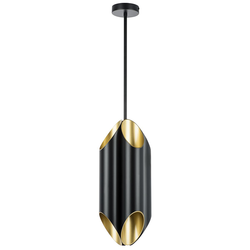 Подвесной светильник Garbi Black Pipe Organ Hanging Lamp Черный Золотой Подвесной светильник Garbi Black Pipe Organ Hanging Lamp Черный Золотой в Волгограде | Loft Concept