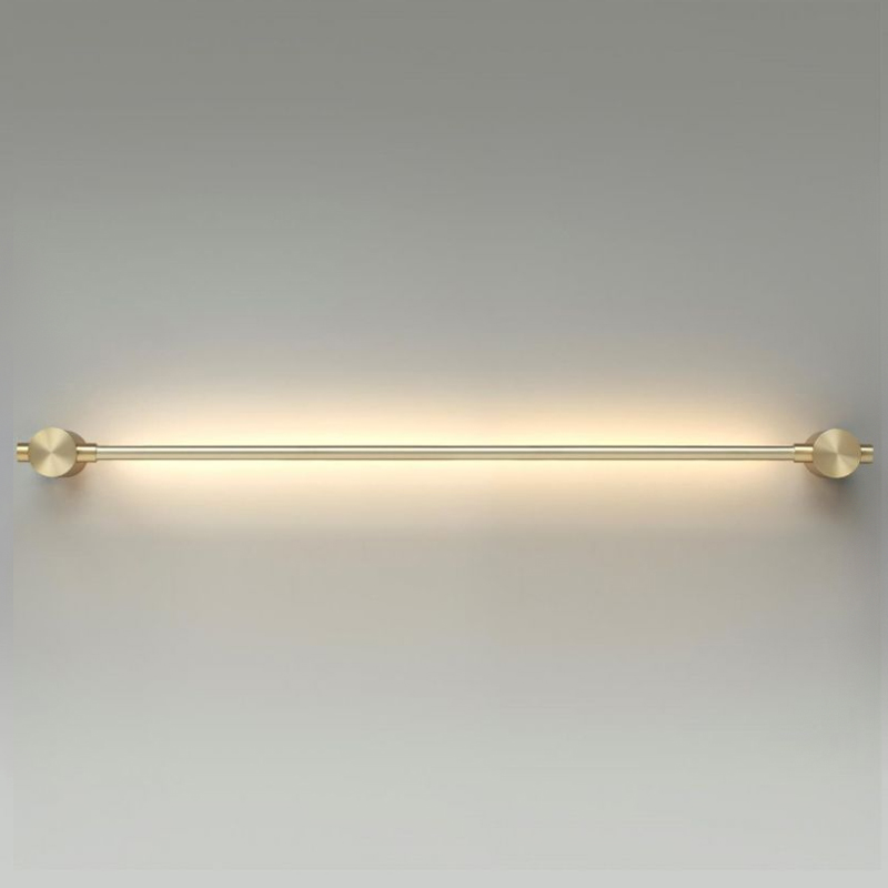 Бронзовое светодиодное бра Trumpet tube Wide Бронза Бронзовое светодиодное бра Trumpet tube Wide Бронза в Волгограде | Loft Concept