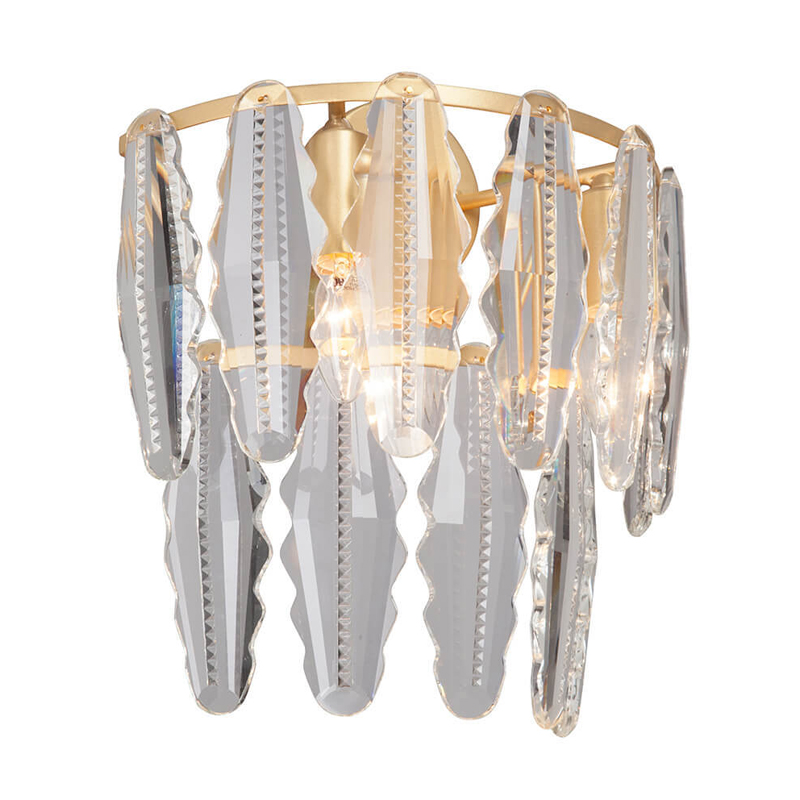 Бра Maogan Textured Sconce Золотой Прозрачный (Transparent) в Волгограде | Loft Concept 