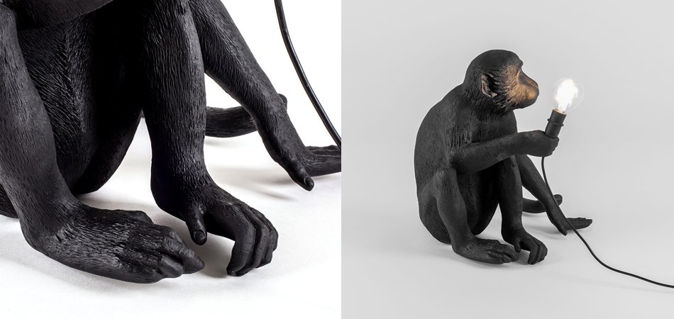 Настольная Лампа SELETTI MONKEY LAMP SITTING VERSION Настольная Лампа SELETTI MONKEY LAMP SITTING VERSION - Loft-Concept в Волгограде