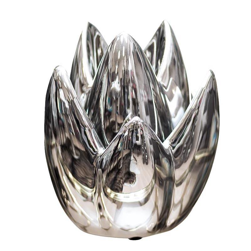 Подсвечник Solange silver Серебряный Подсвечник Solange silver Серебряный в Волгограде | Loft Concept
