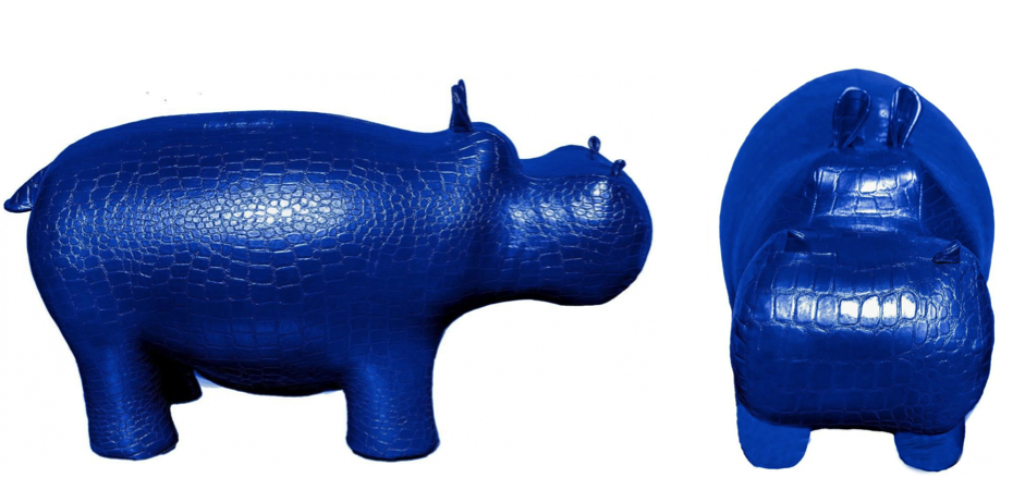 Пуф Бегемот Poof Hippo blue - Loft-Concept в Волгограде