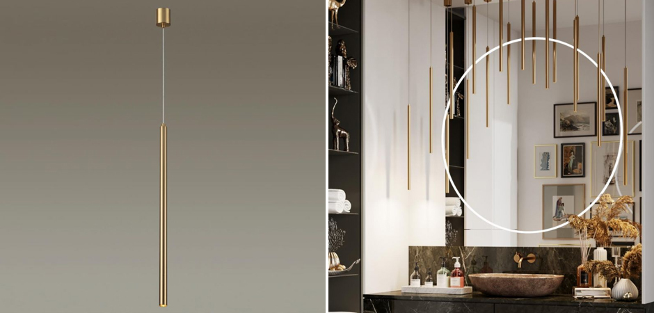 Подвесной светильник Trumpet Tube Gold Подвесной светильник Trumpet Tube Gold - Loft-Concept в Волгограде