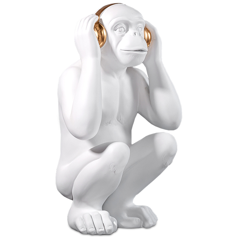 Статуэтка White Monkey Белый Статуэтка White Monkey Белый в Волгограде | Loft Concept