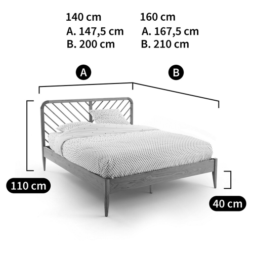 Кровать из массива дуба Reyer Oak Bed Кровать из массива дуба Reyer Oak Bed в Волгограде