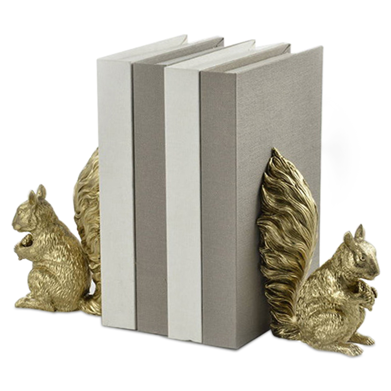 Держатель для книг Squirrel Book Holder Золотой Держатель для книг Squirrel Book Holder Золотой в Волгограде | Loft Concept