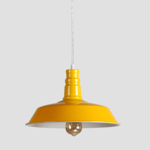 Подвесной светильник Loft Желтый Желтый Подвесной светильник Loft Желтый Желтый в Волгограде | Loft Concept