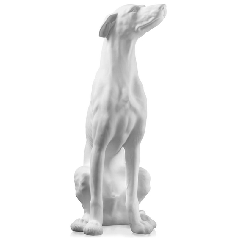 Статуэтка Abhika Greyhound Bisc. White Белый Статуэтка Abhika Greyhound Bisc. White Белый в Волгограде | Loft Concept