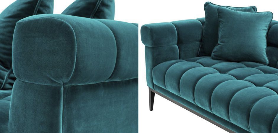 Диван Eichholtz Sofa Aurelio sea green Диван Eichholtz Sofa Aurelio sea green - Loft-Concept в Волгограде