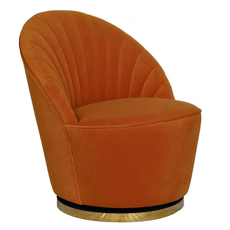 Кресло Gaylen Armchair Оранжевый Кресло Gaylen Armchair Оранжевый в Волгограде | Loft Concept