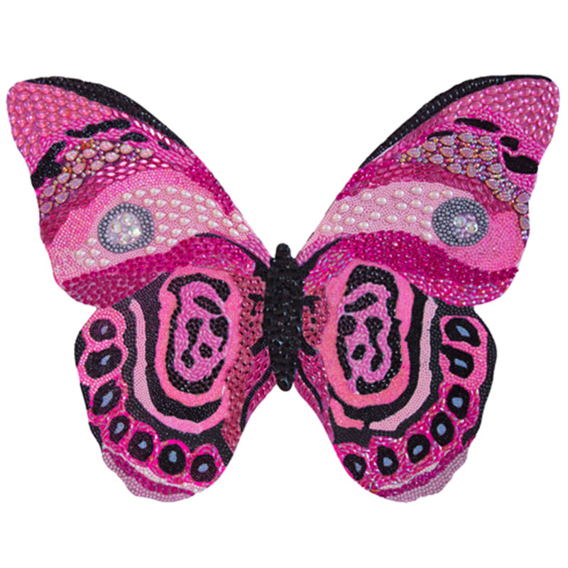 Картина “Pink and Black Bedazzled Butterfly Cut Out” Мульти Картина “Pink and Black Bedazzled Butterfly Cut Out” Мульти в Волгограде | Loft Concept