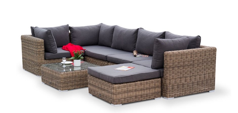 Модульный диван Rottan Grey Модульный диван Rottan Grey - Loft-Concept в Волгограде