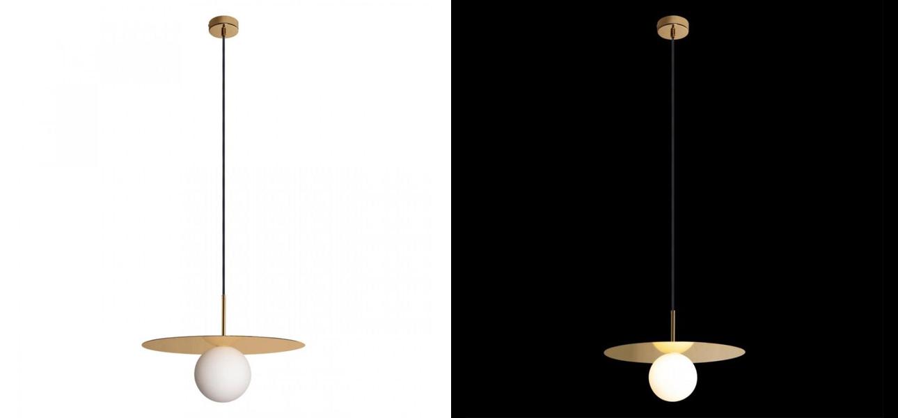 Подвесной светильник MATISSE Gold 35 см - фото №1