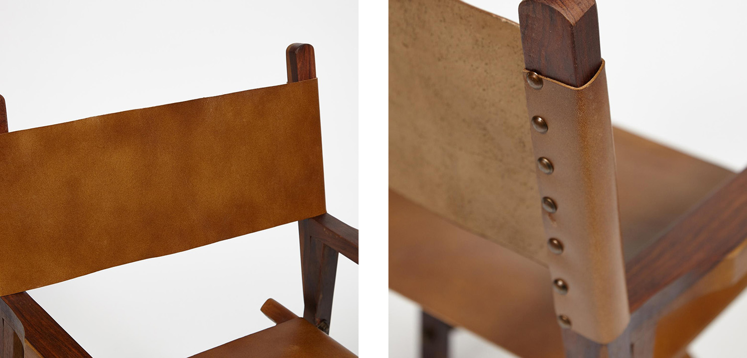 Кресло Buffalo Leather folding armchair - фото №2
