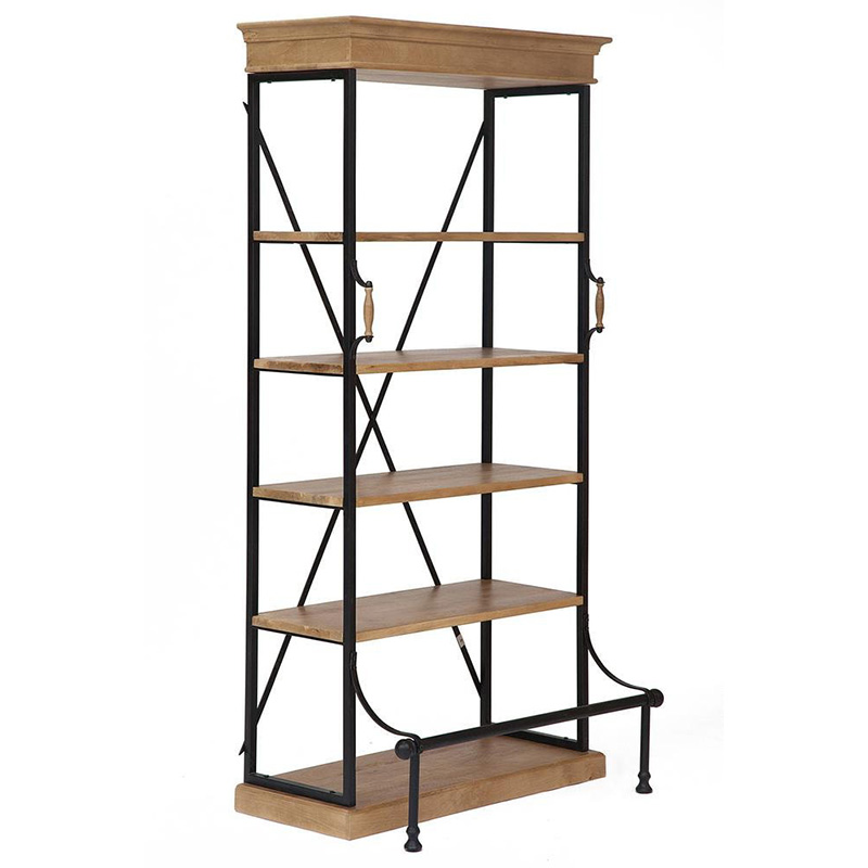 Стеллаж Mango Shelving Patricia Древесина Черный Стеллаж Mango Shelving Patricia Древесина Черный в Волгограде | Loft Concept