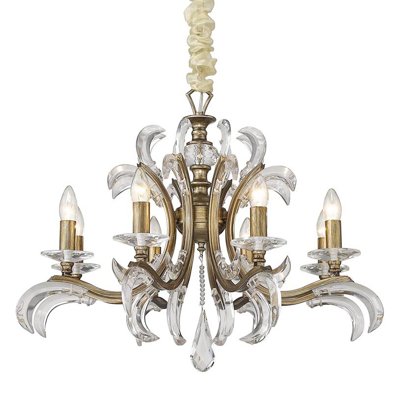 Люстра Blenden Chandelier 80 Серебряный Люстра Blenden Chandelier 80 Серебряный в Волгограде | Loft Concept