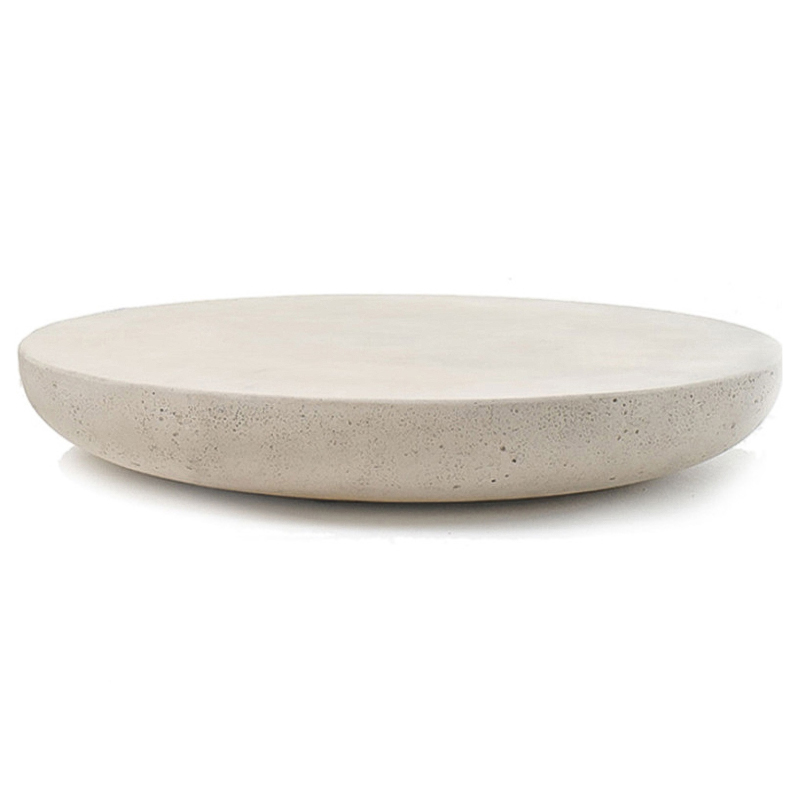 Кофейный стол Tori Round Travertine Coffee Table Бежевый Кофейный стол Tori Round Travertine Coffee Table Бежевый в Волгограде | Loft Concept