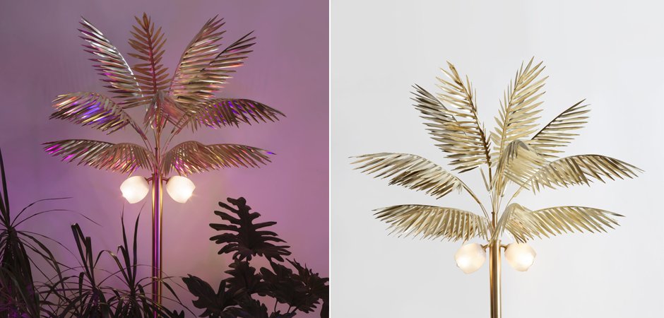 Торшер Palmyra palm tree lamp Торшер Palmyra palm tree lamp - Loft-Concept в Волгограде