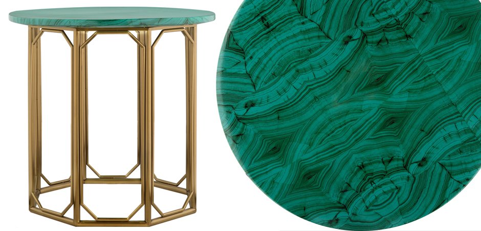Malachite Modern Side Tables Malachite Modern Side Tables - Loft-Concept в Волгограде