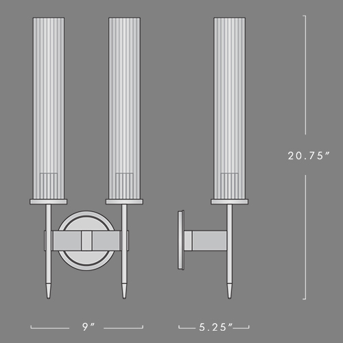 Бра Jonathan Browning ALOUETTE DOUBLE SCONCE Бра Jonathan Browning ALOUETTE DOUBLE SCONCE в Волгограде