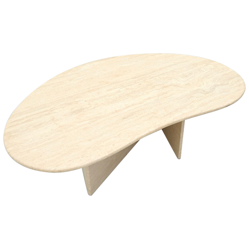 Кофейный стол Abi Travertine Coffee Table Бежевый Песочный Кофейный стол Abi Travertine Coffee Table Бежевый Песочный в Волгограде | Loft Concept