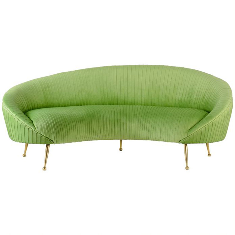 Диван Pebernat Lounge Sofa green Золотой Зеленый смок Прозрачный зеленый Диван Pebernat Lounge Sofa green Золотой Зеленый смок Прозрачный зеленый в Волгограде | Loft Concept